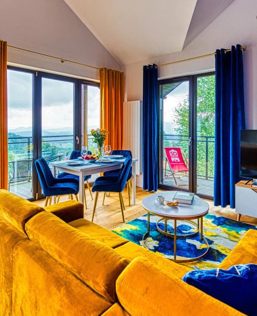 Apartament Penthaus Dwupoziomowy z Klimatyzacją i 2 Łazienkami - 5D Apartamenty Karpacz
