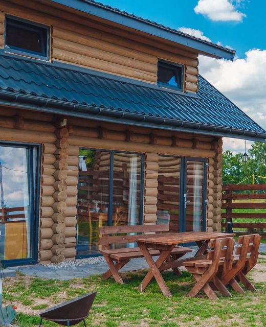 Zalesie 7D - domki nad jeziorem z własną linią brzegową MAZURY