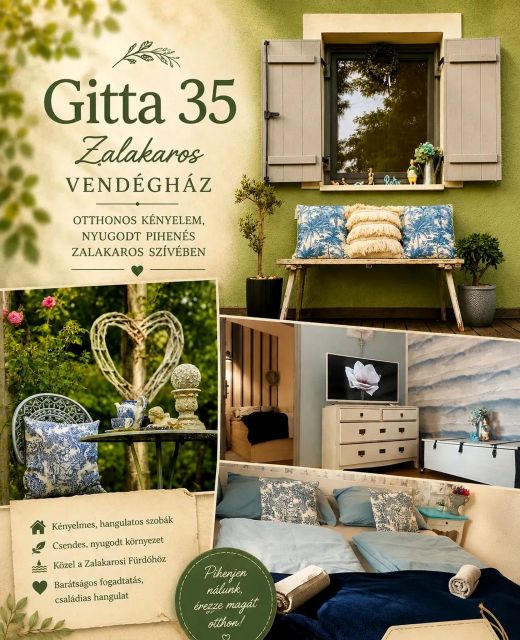 GITTA35 Vendégház  Zalakaros 