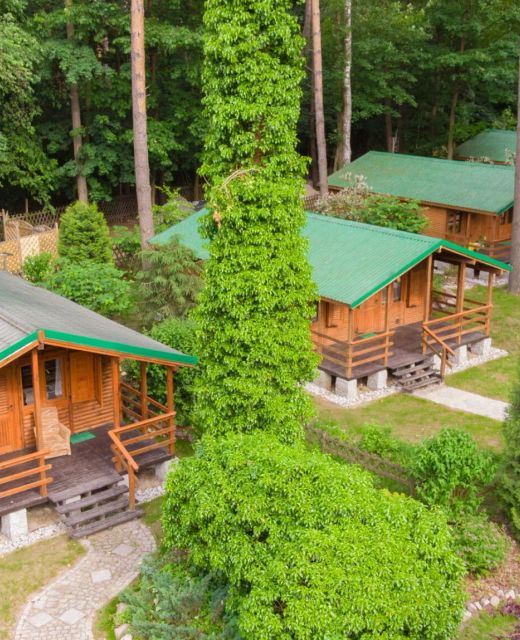 Ośrodek Puszczyk Sieraków Domki drewniane z Bali