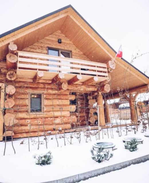 BRATNIA BYSTRE - Domy z bala z jacuzzi i sauna Baligród