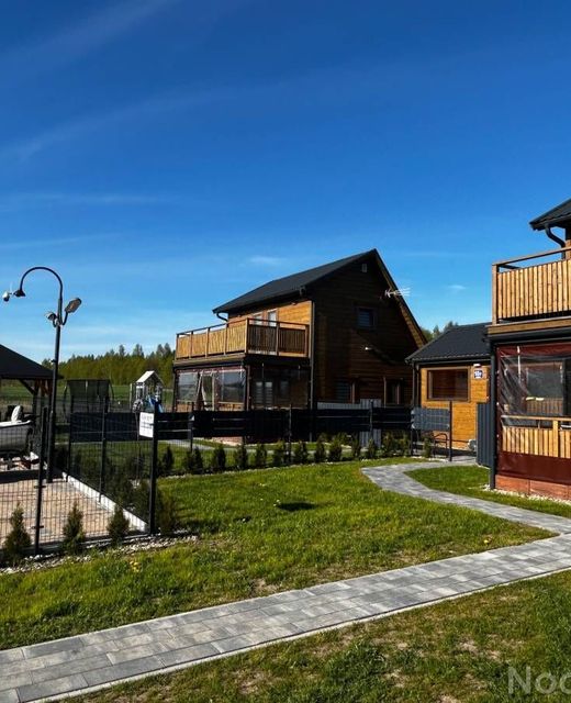Domki WESTERN HOUSE Giżycko Fuleda Sauna Jacuzzi Kominek