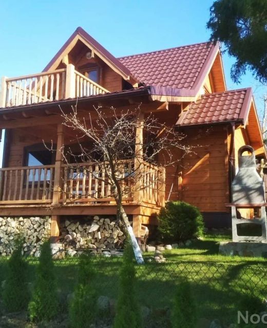 Domek nad jeziorem Na Skarpie Ryn