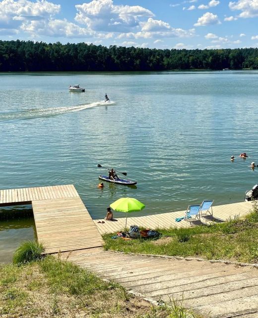 Mazury Domki nad jeziorem Ruciane Tarasy Ruciane Nida