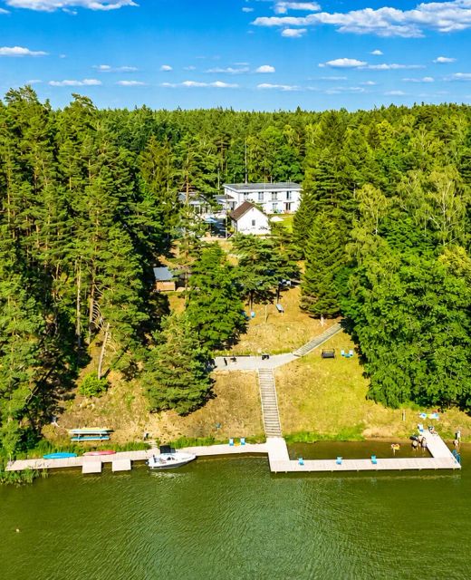 Mazury Domki nad jeziorem Ruciane Tarasy Ruciane Nida