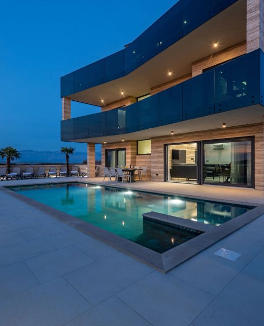 Seaside Luxury Villa With A Swimming Pool Privlaka, Zadar - 23517 Privlaka