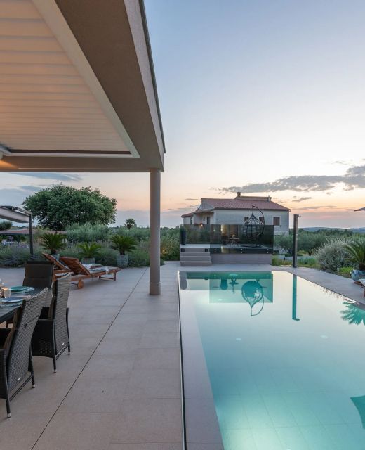 Villa Serena s prekrasnim vrtom Porec