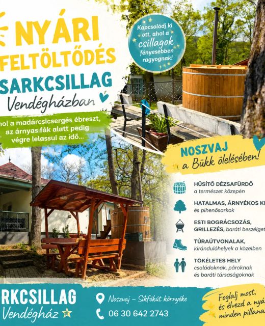 Sarkcsillag Vendégház Noszvaj