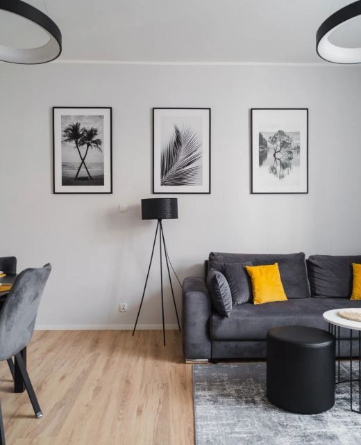 TOTU HOME Black&White Apartament Gdynia Centrum