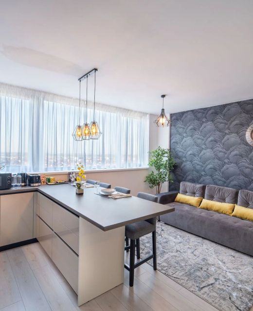 Skyline Sunset View - XCity Tower Apartment Timișoara