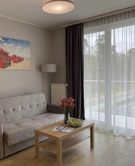 Stegna Forest-Apartament jednopokojowy z wnęką sypialnianą M24