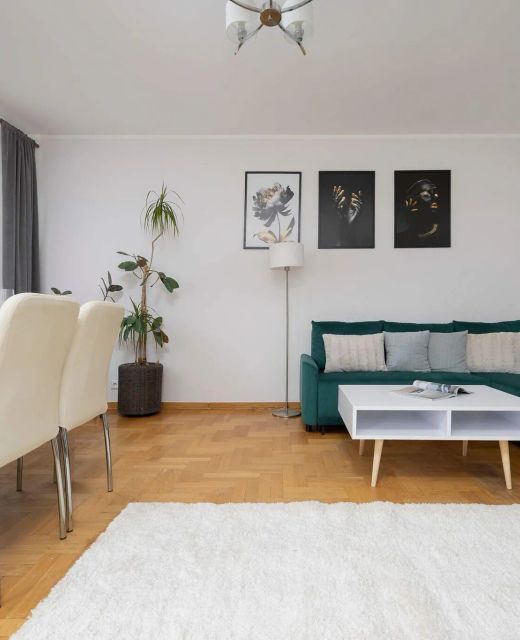 Zimna 2 Warszawa | Przestrzenny Apartament | Smart TV