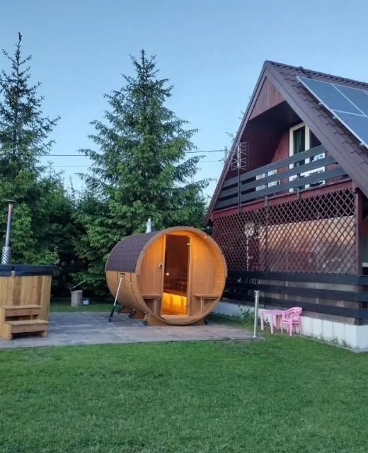 Mazury domek przy szlaku Krutyni Spychowo