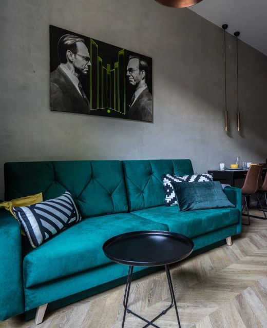 Golden Apartments in Warsaw - Stylish and Cozy Studio - Ząbkowska A