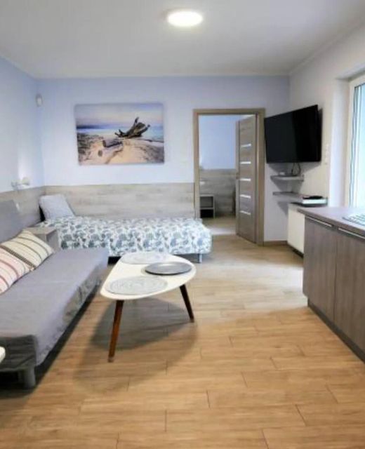 Szafir Apartamenty Apartament dwupokojowy z tarasem nr 3 Sianożęty