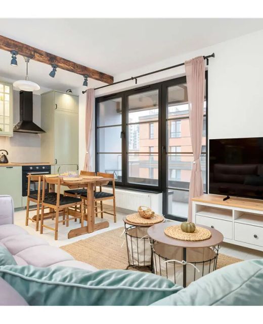 Popiełuszki 24| Pastelowy Apartament | Parking Gdańsk