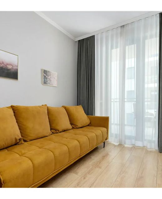 Długie Ogrody 18E | Blue and Yellow Apartment Gdańsk