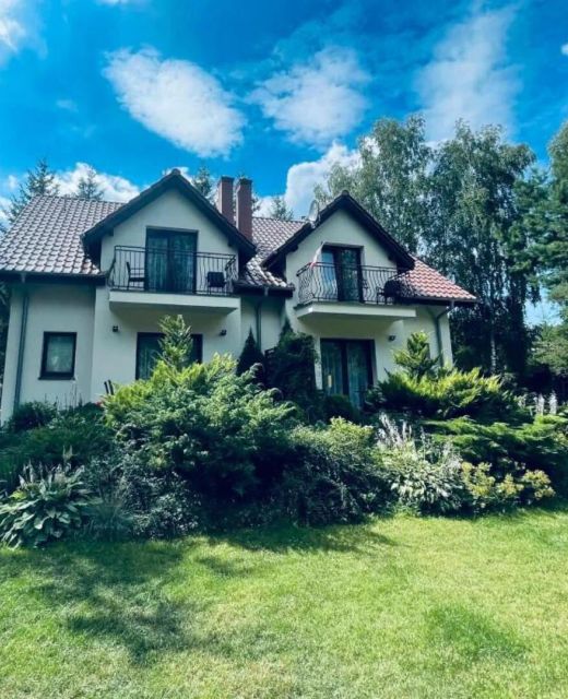 Dom nad jeziorem Mazury pomost segment 1 Kozin