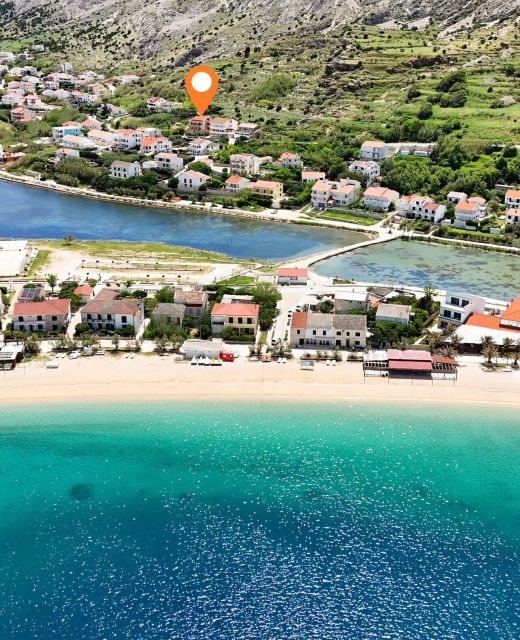 Apartments Crljenko with sea view Pag