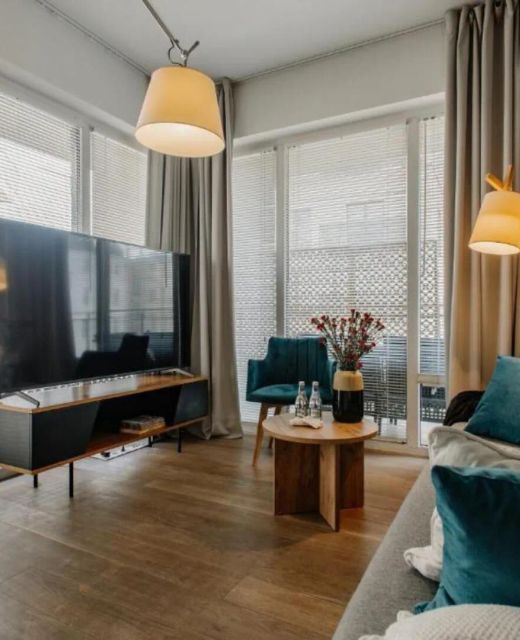 Śrutowa - Przestronny apartament w centrum z parkingiem i dwoma tarasami - Wrocław - Fair Rentals