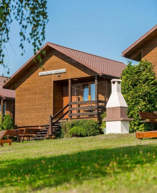 "Widokowe Wzgórze"domki z widokiem na jezioro z klimatyzacją Polańczyk