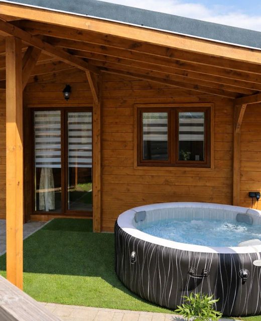 Domek nad Strumykiem z jacuzzi Międzybrodzie Bialskie