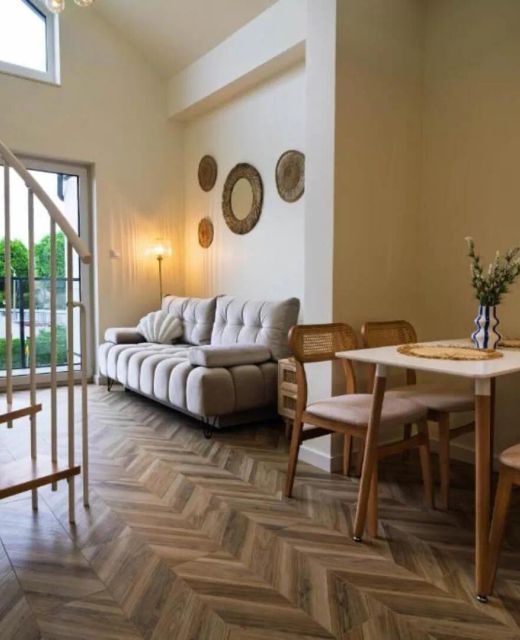 Apartament Soft Shell z antresolą w West Łeba Morze Apartamentów