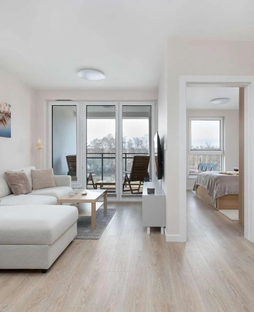 Enklawa 3 | Jasny Apartament | Balkon | Parking
