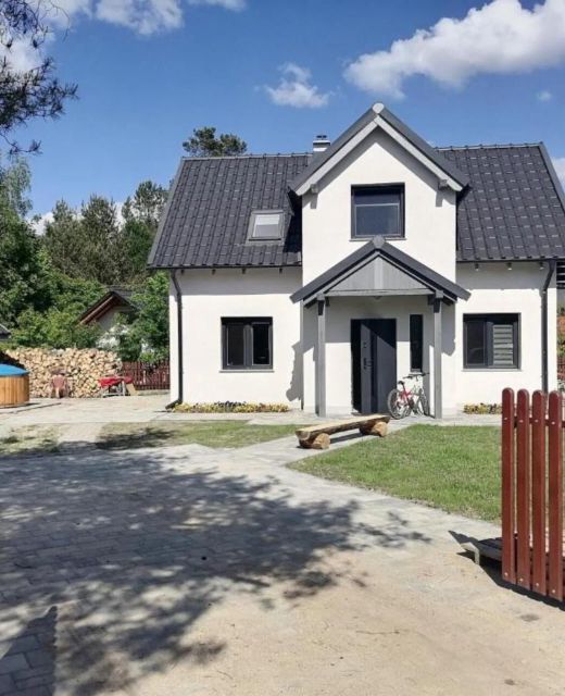 Mazury domek całoroczny przy lesie, jezioro Pelnik
