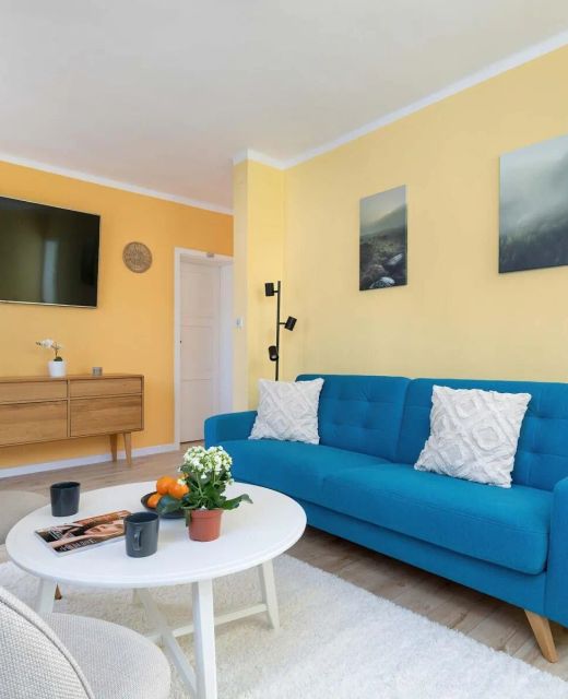 Kolorowy Apartament w Wiśle | 2 Sypialnie | Biurko