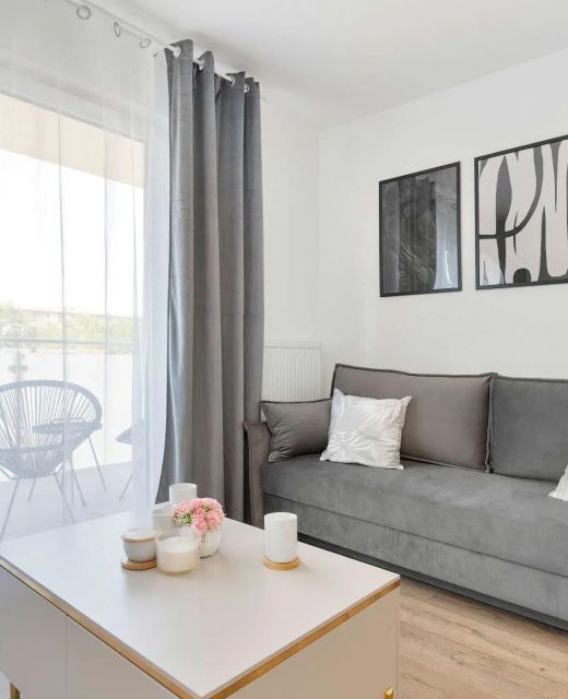 Słoneczny Apartament z Balkonem | Parking
