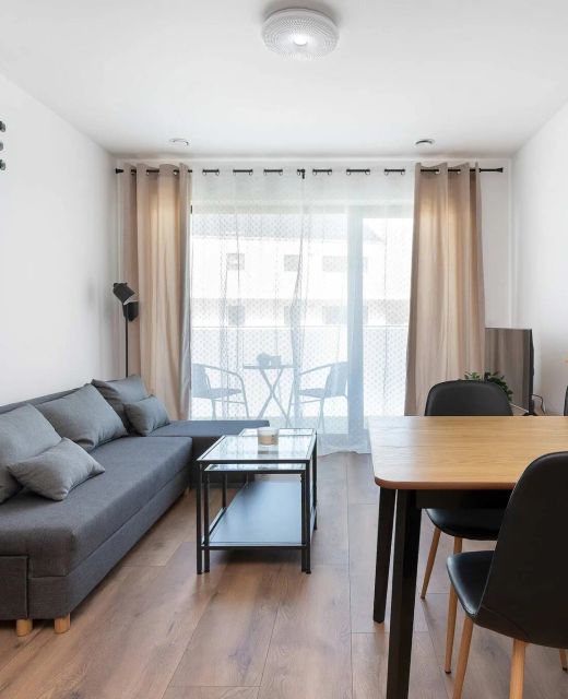 Trzech Ogrodników 3 | Jasny Apartament | Balkon