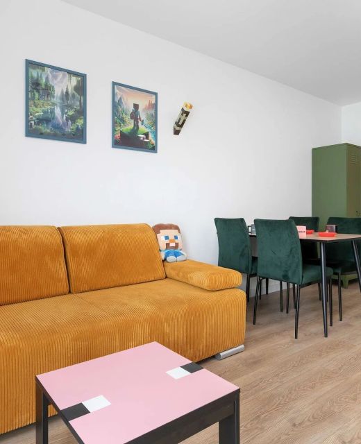 Apartament Inspirowany Grą Minecraft | Konsola