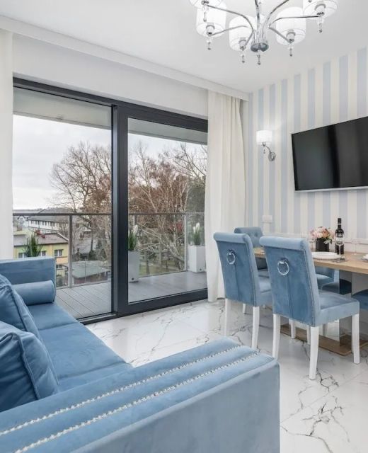 Stylowy Apartament z Klimatyzacją | 50 m do Plaży