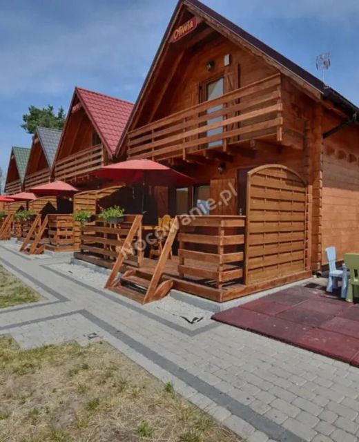 Domki drewniane u Kaczmarków Boszkowo