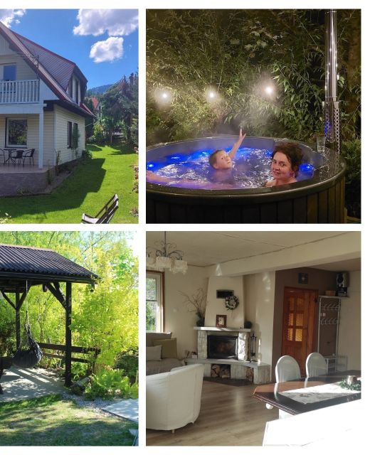 Domek na Brzegu z jacuzzi - Zawoja