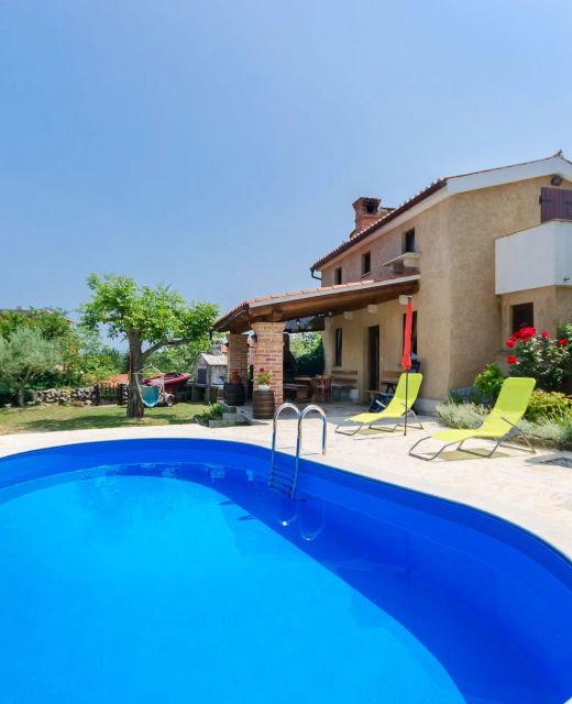 House Poljica with a pool
