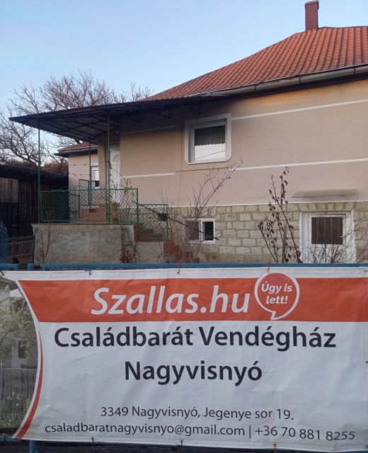 Családbarát Vendégház Nagyvisnyó