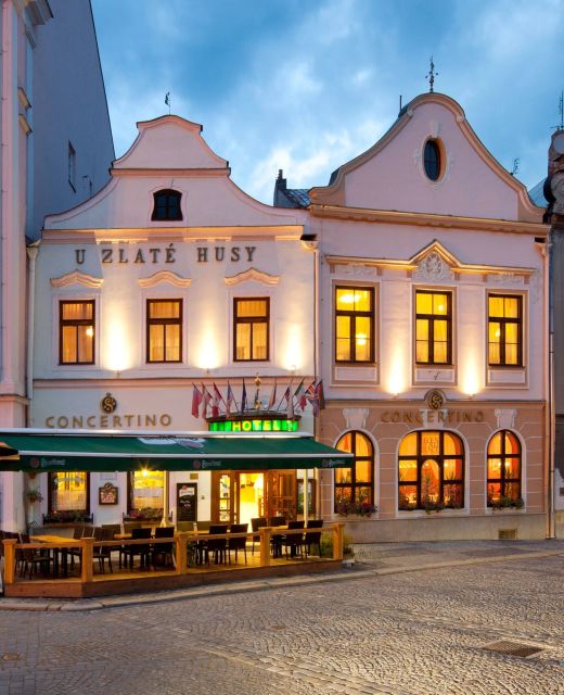 Hotel Concertino Zlatá Husa Jindřichův Hradec
