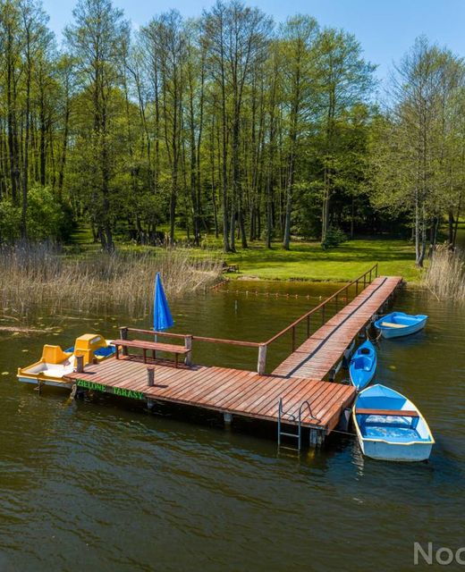 Domki letniskowe nad jeziorem - Mazury Garbate