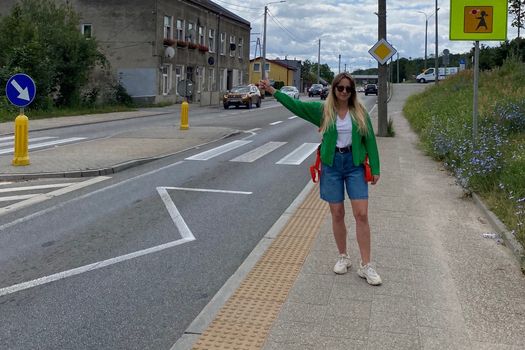 Swoją podróż autostopem zaczynam w Gdańsku