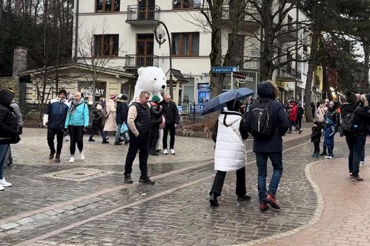 Pogoda, szczególnie w drugiej części ferii, zdecydowanie nie dopisała