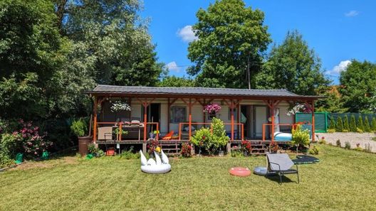 Domek Holenderski z Linią Brzegową Grądzkie, Wydminy (1)