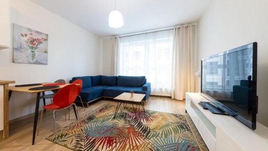 Studio z rozkładaną sofą - VIP Apartamenty Butikowa Białystok (1)