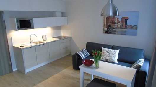 Przytulny apartament z balkonem na Starym Mieście Gdańsk (1)