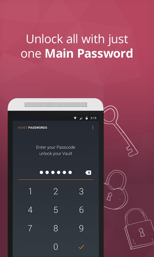 avast passwords mobile