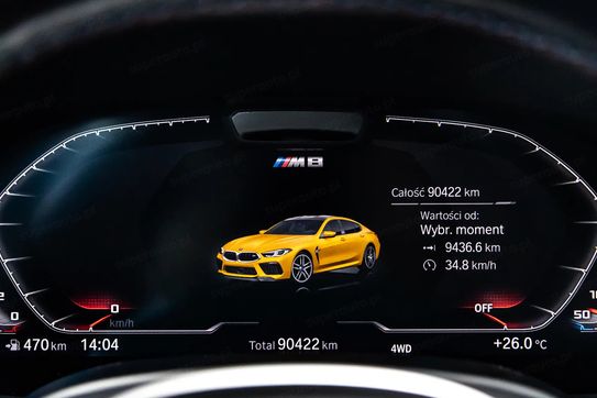 BMW Seria 8 M8 Gran Coupe Competition