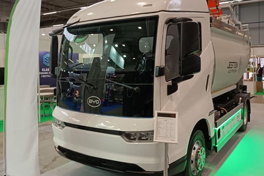 BYD ETM6 LUX Śmieciarka