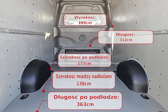 Volkswagen Crafter L4H2 Zabudowa Brygadowa