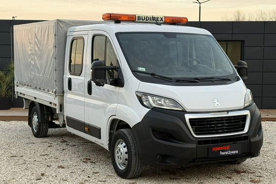 Peugeot Boxer Zabudowa Brygadowa + Skrzynia z plandeką
